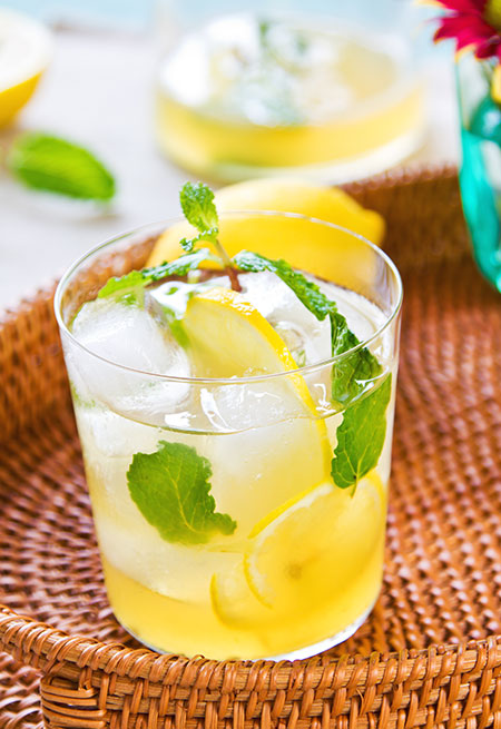 Sweet Basil Chai Seed Lemonade