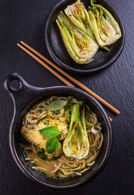 Vegetarian Pak Choy Soup