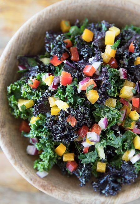 Kale and Broccoli Salad 